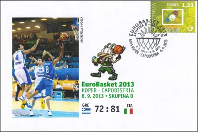 EUROBASKET 2013 SKUPINA D - GRUPPO D